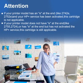 67XL Black Remanufactured Ink Cartridge Replacement for HP Ink 67 HP67 XL HP67XL,Black 2-Pack for 2700 2700e 2752 2742 2755 4100 4100e 4152 4155 4155e 6000 6055e 6055 6400 6458 6458e 6455e Printer