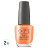 OPI Nail Lacquer Manicure S084 YOUR ZESTINATION AWAITS, Orange, 2 pieces, 15ml / 오피아이 네일락커 매니큐어 S084 YOUR ZESTINATION AWAITS, 오렌지, 2개, 15ml