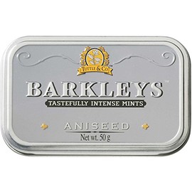 Barkleys Aniseed Mints 50g Tin (Case of 6)