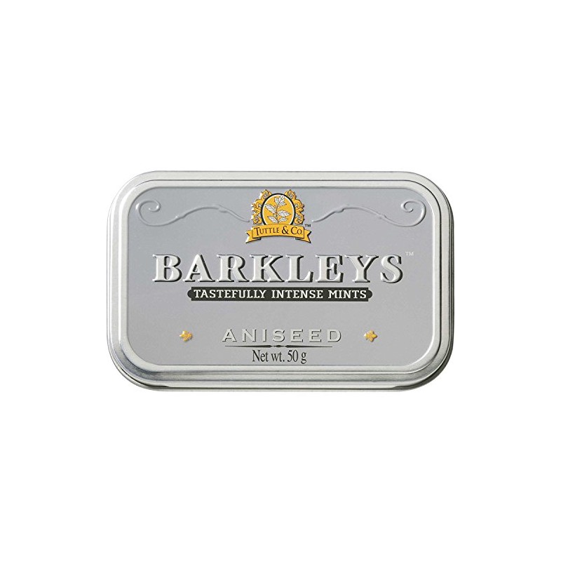 Barkleys Aniseed Mints 50g Tin (Case of 6)