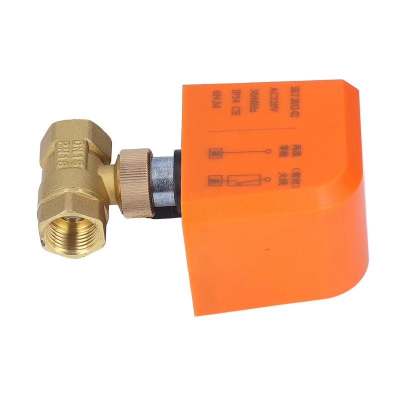 Motorized Ball Valve 2 Wire 2 Way Normally Closed DN15