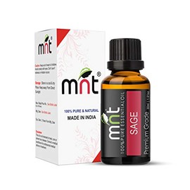 MNT Sage Essential Oil 100% Pure Natural & Therapeutic Grade For Aromatherapy, Skin, Acne & Hair Growth (30ML)