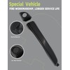 4PCS Black Exterior Door Handle Front Rear Left Driver Right
