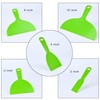zYoung 5 Pcs Putty Knife, Large Size Pack, Flexible Plastic