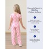 EASWEET Toddler Girls Rompers Bamboo Viscose Short Sleeve Wide Leg