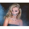 Tattoocrew 4 x Halloween Tattoos Skull Sticker for Face