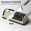 Stellagro Knife Sharpener, 5-in-1, Adjustable speed LCD display, Professional Electric