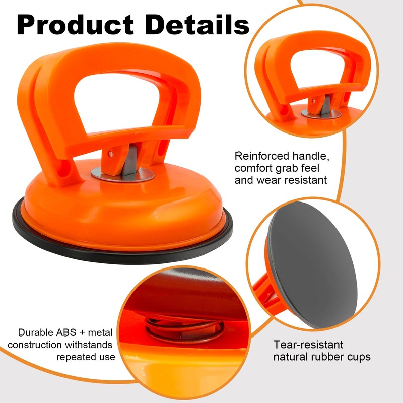 HYSHLC 3 Pcs Car Dent Puller, Suction Cup Dent Puller