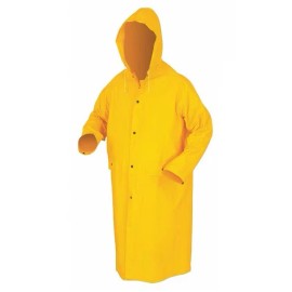 MCR Classic Raincoat with Detachable Hood, PVC/Polyester, Waterproof 200C - 3XL