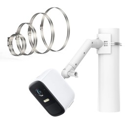 Security Cam Wall Mount Bracket for Arlo Pro, Arlo Pro 2, Arlo Ultra, Arlo Pro 3, Ring, Eufy, Arlo, Wyze, Extended Mounting Arm, Adjustable Security Indoor/Outdoor Mounting Bracket