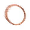 QWORK® Pure T2 Copper Wire, Diameter 2 mm, 10 m
