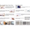 AJC Papel Tapiz De Contacto Autoadhesivo 45x2mt Cuadros 6 Pzs