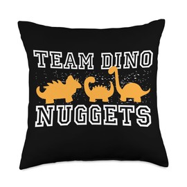 Dinosaur Chicken Nugget Dino Nugget Plush Costume Throw Pillow