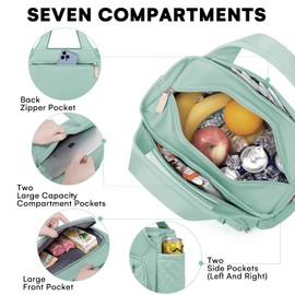 Artelaris Lunch Bag for Women, Insulated Lunch Box for Work,Large Leakproof Cooler lunch bag,Women's Lunch Tote Bag