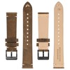 BISONSTRAP Distressed Leather Watch Strap, Watch Replacement Bands for Men,