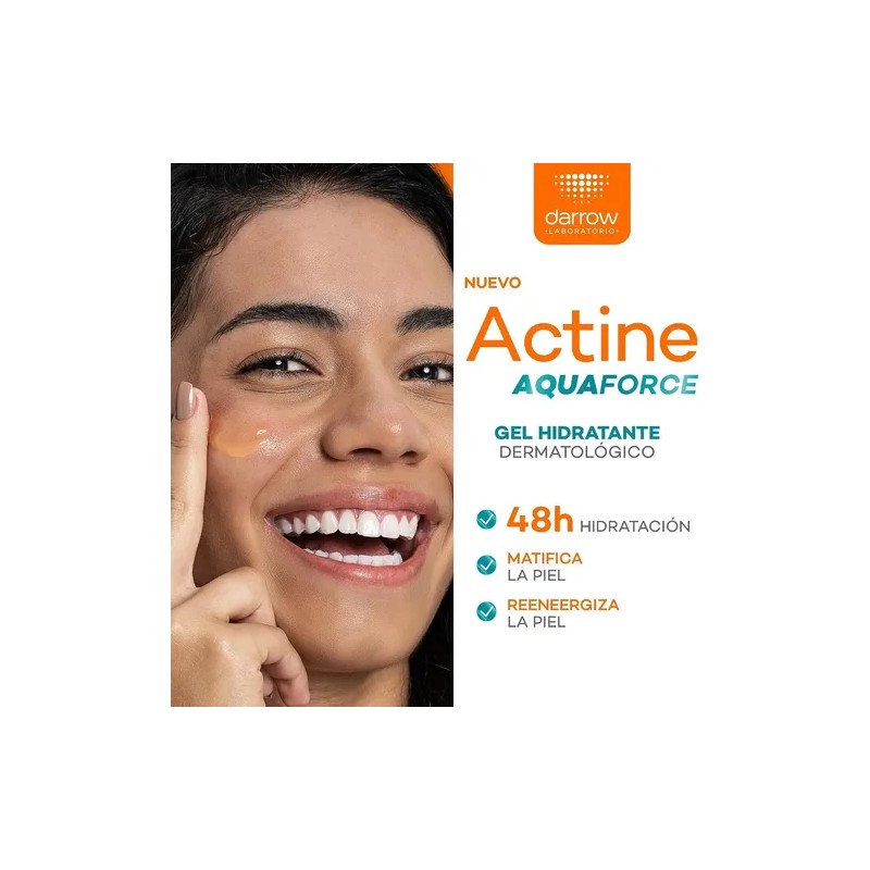 Gel Hidratante Darrow Actine Aquaforce para Piel Grasa y Mixta,