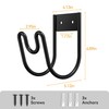 Garden Hose Holder Wall Mount - Water Hose Hanger Heavy