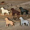 Labrador Retriever Keychain, Dog Keychain, Black lab Keychain, Black Labrador,