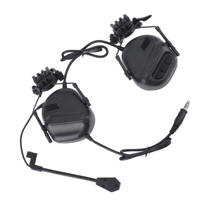 Shooting Headset Shooting Earmuffs Ear Hearing Protection Headphones Sound Amplification