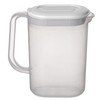 Hardys 1.5L Plastic Fridge Door Jug - Clear Plastic Jug