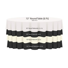 WedDecor 1pc Round Damask Tablecloth with an Overlay Branch Swirl Pattern, Seamless Polyester Linen Table Cover, Party, Tablecloth for Restaurant, Dining, 90 Inch, White