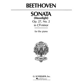 Beethoven Piano Sonata In C Sharp Minor Op.27 No. 2 'Moonlight' Pf