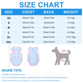 Risipu Dog Cooling Vest Premium Breathable Ice Silk Summer Clothes for Dogs Cats Quick Dry Puppy T-Shirt, Ideal for Outdoor Activity (Blue, XL)