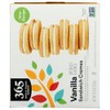 365 by Whole Foods Market Vanilla Sandwich Creme Cookie, 12.5