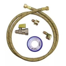 Coflex Kit Instalación Estufa Secadora 3/8 Pulgadas Manguera 1.5m