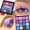 Pink Purple Eyeshadow Palette Make-Up Palettes, Blue Eye Shadow Pallets