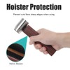 Hand Screw Drill for Woodworking Manual Survival Drill with Leather