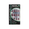 Royal 24 Glue-On Nail Tips - Mocha (with nagellijm)