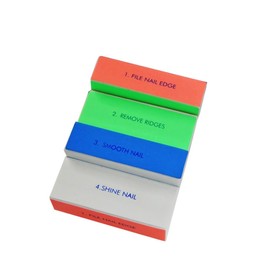 Ipetboom 12pcs Sponge Nail File Buffer Block Dead Skin Remover for Natural Artificial Nails for Home Salon