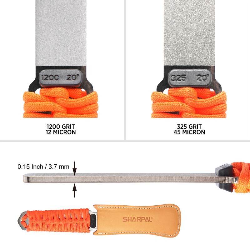 SHARPAL Dual-Grit Diamond Sharpening Stone File Coarse 325 / Extra