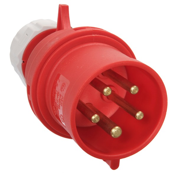 AS – Schwabe 60422 Power Plug CEE Plug, 32 A, 5-pin, 6H, 400 V