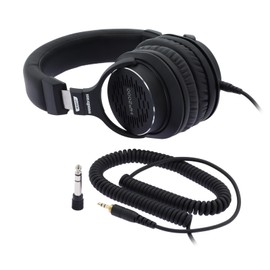 WOODBRASS HP2000 Kopfhörer Audio Monitoring Studio halboffen, präzise und detailliert – professionelle Qualität, bequem und robust, ideal für die Aufnahme von Home Studio, Mao, Mixage, Podcast, DJ