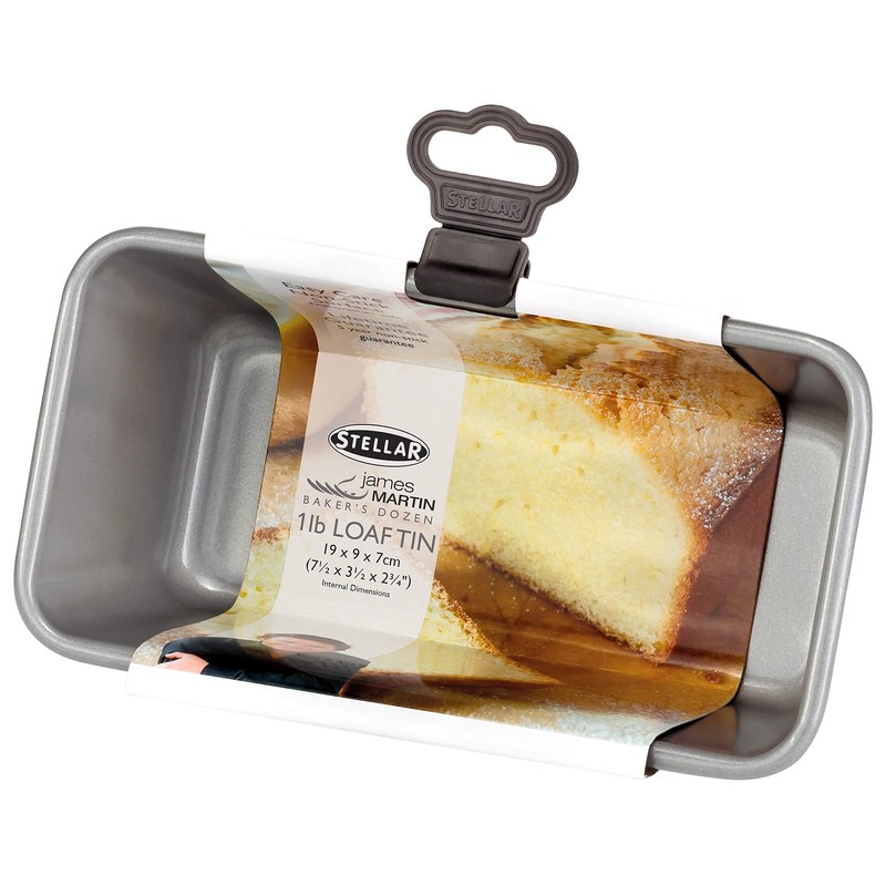 Stellar James Martin SJM63 1Lb Non-Stick Loaf Tin, High Grade