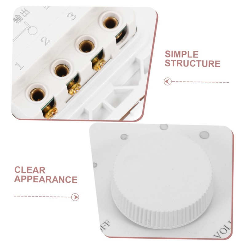 CHILDWEET Volume Control Switch Sound Tone Knob Audio Source Selector