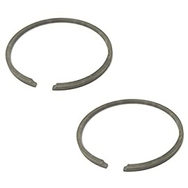 cyclingcolors 2 x piston rings 39 mm x 2 mm motorcycle moped scooter compatible with MBK Motobecane 40 88