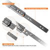 6PCS Drawer Glides 12 inch,Heavy Duty Full Extension Drawer Slides,