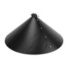 Squirrel Baffle, Squirrel Flapper Professional PVC Black Squirrel Plastic Wide
