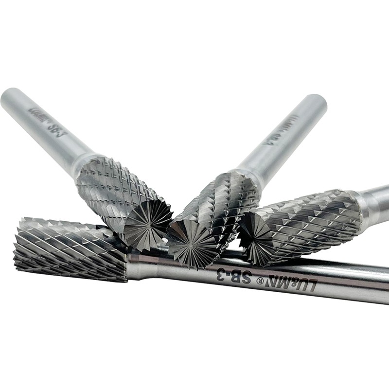 SB-3 Tungsten Carbide Burr Cylinder Shape Double Cut Rotary Burrs