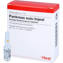 PANKREAS SUIS Injeel Ampoules Pack of 10
