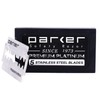 Parker T-Shaped Razor Replacement Blades (Double-edged Replacement Blades, 5 Pieces