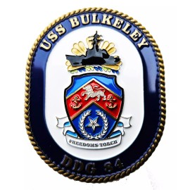 US NAVY USS BULKELEY DDG-84 COMMEMORATIVE CHALLENGE COIN 192