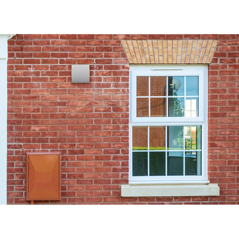 VENTS 100 mm Grey Tumble Dryer Air Vent Cover External