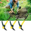 Biugaaufai 3 Pack 15 Inch Mattock Hoe, Steel Forged Pickaxe
