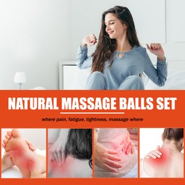 AuraElegance Magnet Balls, Hand Massage Ball Spiky Massage Ball, The Orb Massage Ball Spiky Massage Balls for Feet 3.2cm Gold