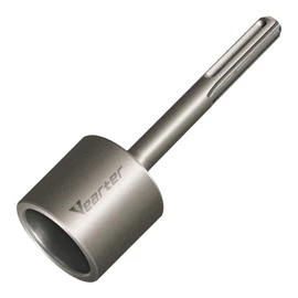 SDS MAX Shank T-Post Driver for 2'' Ground Rods, 40CrMo Steel Adapter Bits for All SDS-MAX Rotary Hammer Drill, Heavy Duty One-Piece Tool for Driving T-Posts, Fence Posts