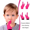 4 Pieces Children's Thumb Sucking Protective Gloves 2 Finger (5-13